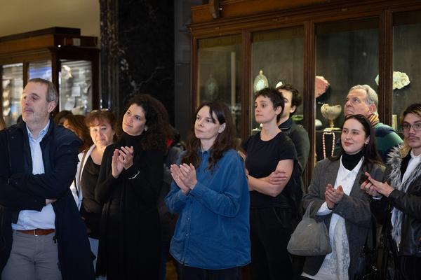 VIENNA ART WEEK: Camila Sposati "Mineral as a Musical Note" (Naturhistorisches Museum, 12.11.2025) Foto: eSeL.at - Lorenz Seidler