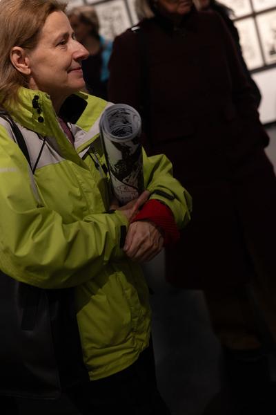 VIENNA ART WEEK Dialogführung Thomas Feuerstein &quot;METABOLICA&quot; (MQ Freiraum &amp; MQ Salon, 12.11.2025) Foto: eSeL.at - Lorenz Seidler