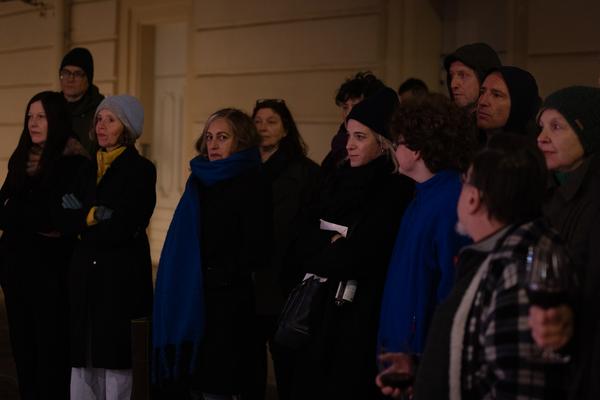 VIENNA ART WEEK Eröffnung Anita Fuchs &quot;Wiesenstück&quot; (MQ Art Box, 12.11.2025) Foto: eSeL.at - Lorenz Seidler