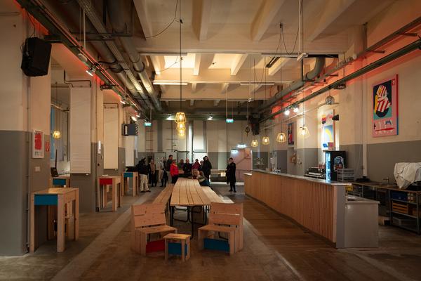 VIENNA ART WEEK &quot;Creatives for Vienna – Making Spaces&quot; (Markterei, 12.11.2025) Foto: eSeL.at - Lorenz Seidler