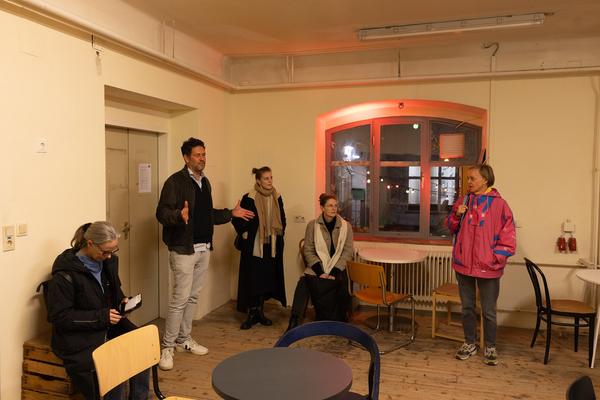 VIENNA ART WEEK &quot;Creatives for Vienna – Making Spaces&quot; (Markterei, 12.11.2025) Foto: eSeL.at - Lorenz Seidler