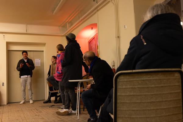 VIENNA ART WEEK &quot;Creatives for Vienna – Making Spaces&quot; (Markterei, 12.11.2025) Foto: eSeL.at - Lorenz Seidler