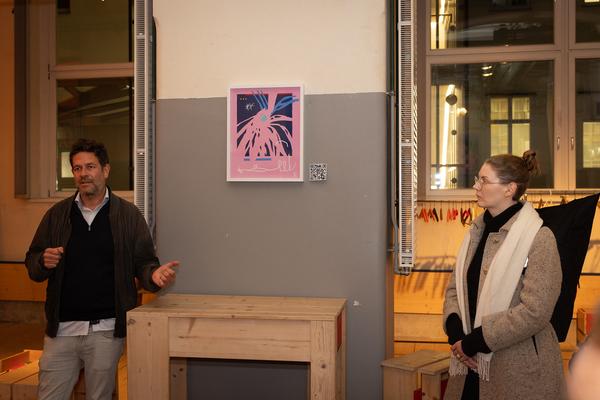 VIENNA ART WEEK "Creatives for Vienna – Making Spaces" (Markterei, 12.11.2025) Foto: eSeL.at - Lorenz Seidler