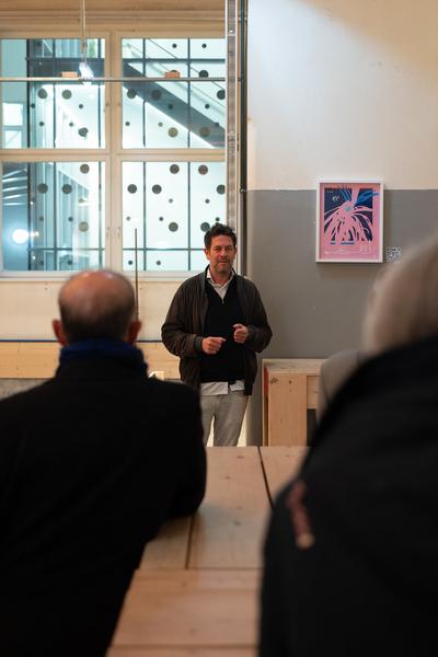VIENNA ART WEEK "Creatives for Vienna – Making Spaces" (Markterei, 12.11.2025) Foto: eSeL.at - Lorenz Seidler