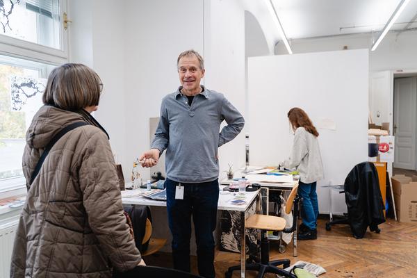 Angewandte Einblicke: die Klasse Jan Svenungsson – Zeichnung und Druckgrafik (Universität für angewandte Kunst, 11.11.2025) Foto: eSeL.at - Robert Puteanu