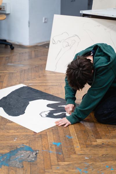 Angewandte Einblicke: die Klasse Jan Svenungsson – Zeichnung und Druckgrafik (Universität für angewandte Kunst, 11.11.2025) Foto: eSeL.at - Robert Puteanu