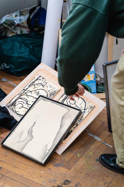 Angewandte Einblicke: die Klasse Jan Svenungsson – Zeichnung und Druckgrafik (Universität für angewandte Kunst, 11.11.2025) Foto: eSeL.at - Robert Puteanu