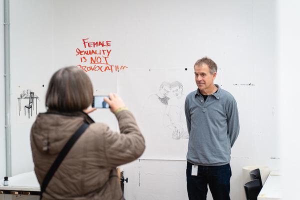 Angewandte Einblicke: die Klasse Jan Svenungsson – Zeichnung und Druckgrafik (Universität für angewandte Kunst, 11.11.2025) Foto: eSeL.at - Robert Puteanu