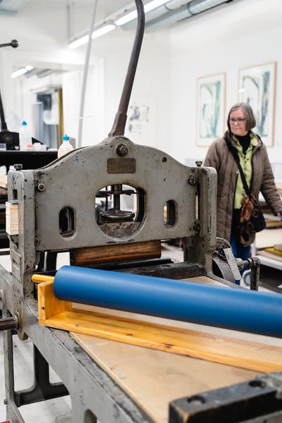 Angewandte Einblicke: die Klasse Jan Svenungsson – Zeichnung und Druckgrafik (Universität für angewandte Kunst, 11.11.2025) Foto: eSeL.at - Robert Puteanu