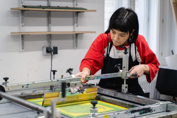 Angewandte Einblicke: die Klasse Jan Svenungsson – Zeichnung und Druckgrafik (Universität für angewandte Kunst, 11.11.2025) Foto: eSeL.at - Robert Puteanu