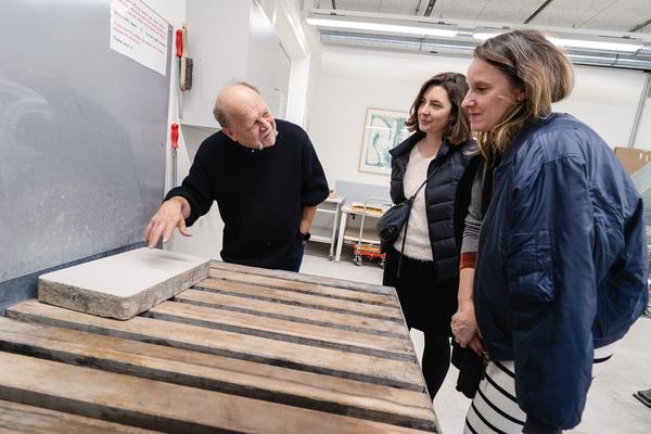 Angewandte Einblicke: die Klasse Jan Svenungsson – Zeichnung und Druckgrafik (Universität für angewandte Kunst, 11.11.2025) Foto: eSeL.at - Robert Puteanu