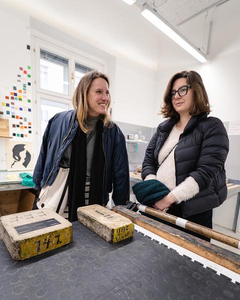 Angewandte Einblicke: die Klasse Jan Svenungsson – Zeichnung und Druckgrafik (Universität für angewandte Kunst, 11.11.2025) Foto: eSeL.at - Robert Puteanu