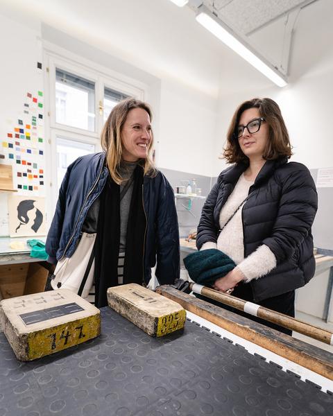 Angewandte Einblicke: die Klasse Jan Svenungsson – Zeichnung und Druckgrafik (Universität für angewandte Kunst, 11.11.2025) Foto: eSeL.at - Robert Puteanu