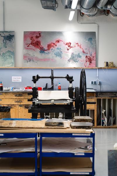 Angewandte Einblicke: die Klasse Jan Svenungsson – Zeichnung und Druckgrafik (Universität für angewandte Kunst, 11.11.2025) Foto: eSeL.at - Robert Puteanu