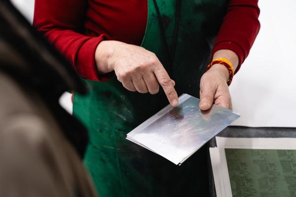 Angewandte Einblicke: die Klasse Jan Svenungsson – Zeichnung und Druckgrafik (Universität für angewandte Kunst, 11.11.2025) Foto: eSeL.at - Robert Puteanu
