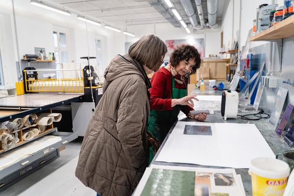 Angewandte Einblicke: die Klasse Jan Svenungsson – Zeichnung und Druckgrafik (Universität für angewandte Kunst, 11.11.2025) Foto: eSeL.at - Robert Puteanu