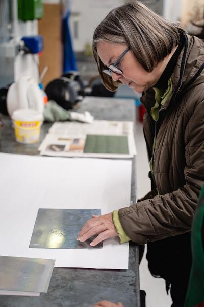 Angewandte Einblicke: die Klasse Jan Svenungsson – Zeichnung und Druckgrafik (Universität für angewandte Kunst, 11.11.2025) Foto: eSeL.at - Robert Puteanu