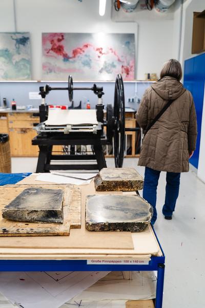 Angewandte Einblicke: die Klasse Jan Svenungsson – Zeichnung und Druckgrafik (Universität für angewandte Kunst, 11.11.2025) Foto: eSeL.at - Robert Puteanu