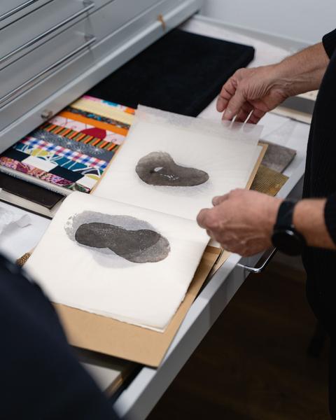 Angewandte Einblicke: die Klasse Jan Svenungsson – Zeichnung und Druckgrafik (Universität für angewandte Kunst, 11.11.2025) Foto: eSeL.at - Robert Puteanu