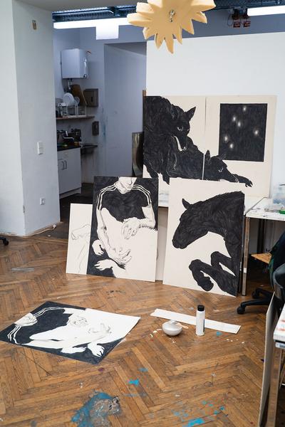 Angewandte Einblicke: die Klasse Jan Svenungsson – Zeichnung und Druckgrafik (Universität für angewandte Kunst, 11.11.2025) Foto: eSeL.at - Robert Puteanu