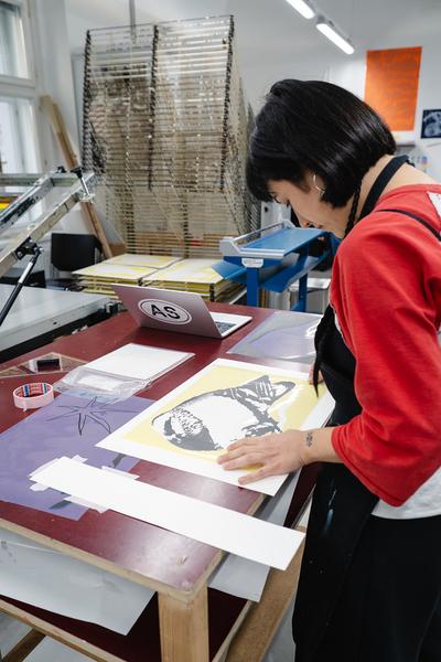 Angewandte Einblicke: die Klasse Jan Svenungsson – Zeichnung und Druckgrafik (Universität für angewandte Kunst, 11.11.2025) Foto: eSeL.at - Robert Puteanu