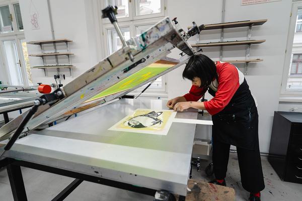 Angewandte Einblicke: die Klasse Jan Svenungsson – Zeichnung und Druckgrafik (Universität für angewandte Kunst, 11.11.2025) Foto: eSeL.at - Robert Puteanu