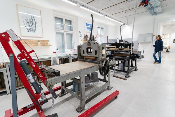 Angewandte Einblicke: die Klasse Jan Svenungsson – Zeichnung und Druckgrafik (Universität für angewandte Kunst, 11.11.2025) Foto: eSeL.at - Robert Puteanu