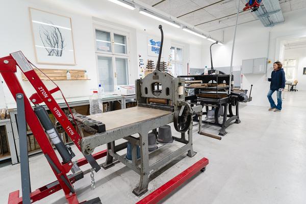 Angewandte Einblicke: die Klasse Jan Svenungsson – Zeichnung und Druckgrafik (Universität für angewandte Kunst, 11.11.2025) Foto: eSeL.at - Robert Puteanu