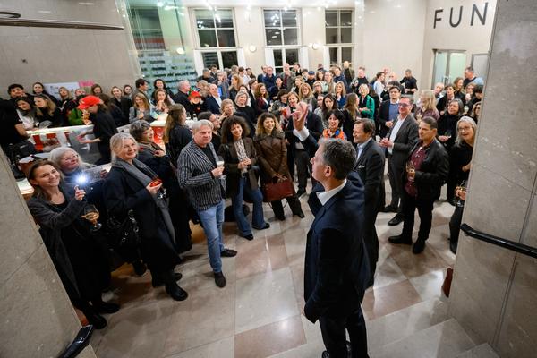 VIENNA ART WEEK 2025 Eröffnung (&quot;House of Learning Systems&quot; / Funkhaus, 07.11.2025) Foto: eSeL.at - Joanna Pianka