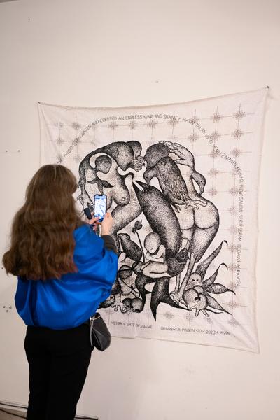 VIENNA ART WEEK 2025 Eröffnung (&quot;House of Learning Systems&quot; / Funkhaus, 07.11.2025) Foto: eSeL.at - Joanna Pianka