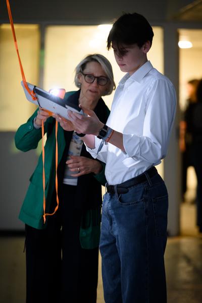 VIENNA ART WEEK 2025 Eröffnung (&quot;House of Learning Systems&quot; / Funkhaus, 07.11.2025) Foto: eSeL.at - Joanna Pianka