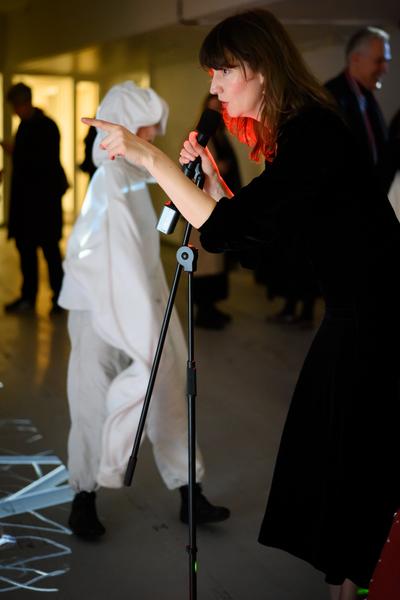 VIENNA ART WEEK 2025 Eröffnung (&quot;House of Learning Systems&quot; / Funkhaus, 07.11.2025) Foto: eSeL.at - Joanna Pianka