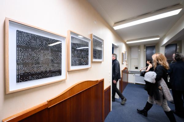 VIENNA ART WEEK 2025 Eröffnung (&quot;House of Learning Systems&quot; / Funkhaus, 07.11.2025) Foto: eSeL.at - Joanna Pianka