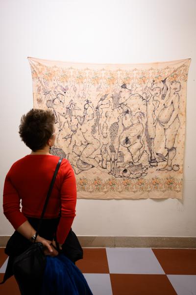 VIENNA ART WEEK 2025 Eröffnung (&quot;House of Learning Systems&quot; / Funkhaus, 07.11.2025) Foto: eSeL.at - Joanna Pianka