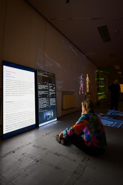 VIENNA ART WEEK 2025 Eröffnung (&quot;House of Learning Systems&quot; / Funkhaus, 07.11.2025) Foto: eSeL.at - Joanna Pianka