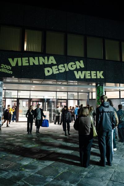 Opening Party VIENNA DESIGN WEEK 2026 (Festivalzentrale, 24.09.2026) Foto: eSeL.at / ViennaDesignWeek - Sarah Tasha
