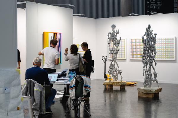 Einspach&amp;Czapolai Fine Art Budapest (Vienna Contemporary, 10.09.2025) Foto: eSeL.at - Robert Puteanu