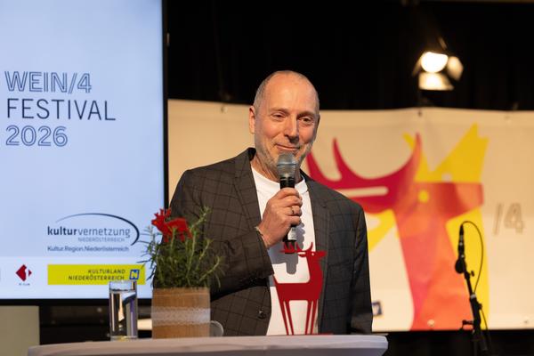 WEIN/4tel-Festival. Eröffnung Viertelfestival 2026 (Stadtsaal Korneuburg, 6.5.2026) Foto: eSeL.at - Lorenz Seidler