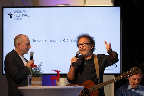 WEIN/4tel-Festival. Eröffnung Viertelfestival 2026 (Stadtsaal Korneuburg, 6.5.2026) Foto: eSeL.at - Lorenz Seidler