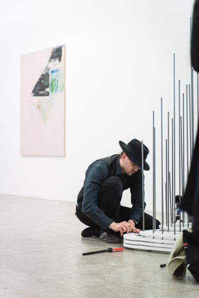 Participatory Sound Performance with Viktoria Morgenstern (Galerie3 Wien, 30.04.2026) Foto: eSeL.at - Robert Puteanu