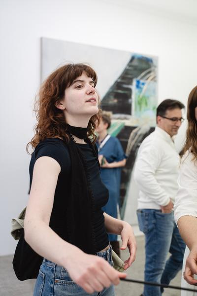 Participatory Sound Performance with Viktoria Morgenstern (Galerie3 Wien, 30.04.2026) Foto: eSeL.at - Robert Puteanu