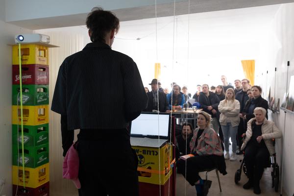 Visual Catalyst. Revealing spatial multiplicity in lived space (Studio Margarita, 18.3.2026) Foto: eSeL.at - Lorenz Seidler