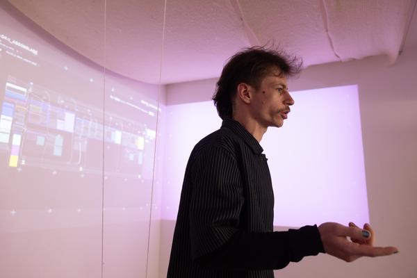 Visual Catalyst. Revealing spatial multiplicity in lived space (Studio Margarita, 18.3.2026) Foto: eSeL.at - Lorenz Seidler