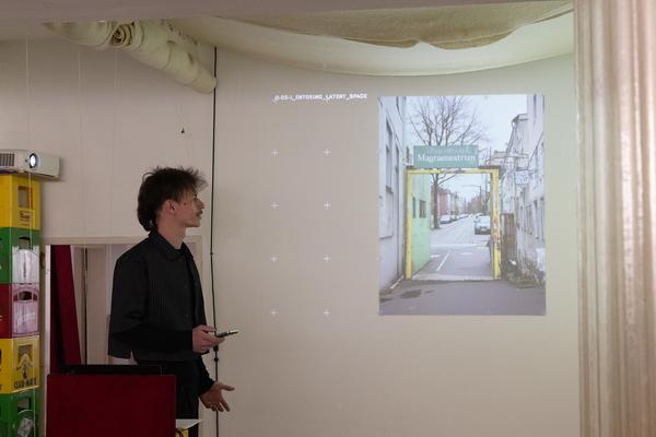 Visual Catalyst. Revealing spatial multiplicity in lived space (Studio Margarita, 18.3.2026) Foto: eSeL.at - Lorenz Seidler