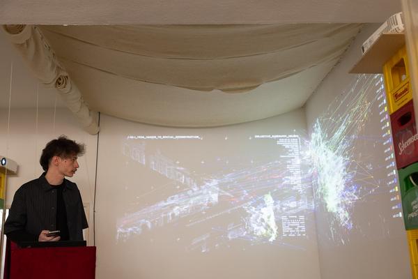 Visual Catalyst. Revealing spatial multiplicity in lived space (Studio Margarita, 18.3.2026) Foto: eSeL.at - Lorenz Seidler