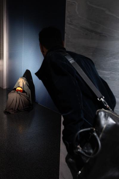 Präsentation: "Wallpaper #8" Tolia Astakhishvili und Klaus Scherübel //  "Stromkilometer 1943,9" - Sofie Thorsen // "Liaison" - Liesl Raff (evn Sammlung , 10.2.2026) Foto: eSeL.at - Lorenz Seidler