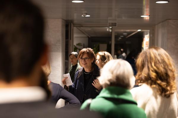 Präsentation: "Wallpaper #8" Tolia Astakhishvili und Klaus Scherübel //  "Stromkilometer 1943,9" - Sofie Thorsen // "Liaison" - Liesl Raff (evn Sammlung , 10.2.2026) Foto: eSeL.at - Lorenz Seidler