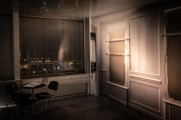 Präsentation: "Wallpaper #8" Tolia Astakhishvili und Klaus Scherübel //  "Stromkilometer 1943,9" - Sofie Thorsen // "Liaison" - Liesl Raff (evn Sammlung , 10.2.2026) Foto: eSeL.at - Lorenz Seidler