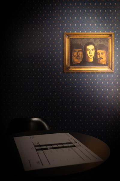 Präsentation: "Wallpaper #8" Tolia Astakhishvili und Klaus Scherübel //  "Stromkilometer 1943,9" - Sofie Thorsen // "Liaison" - Liesl Raff (evn Sammlung , 10.2.2026) Foto: eSeL.at - Lorenz Seidler