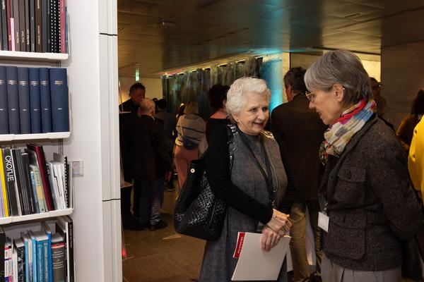 Präsentation: "Wallpaper #8" Tolia Astakhishvili und Klaus Scherübel //  "Stromkilometer 1943,9" - Sofie Thorsen // "Liaison" - Liesl Raff (evn Sammlung , 10.2.2026) Foto: eSeL.at - Lorenz Seidler